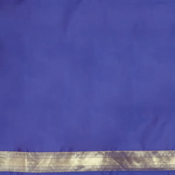Blue_Cotton_Blend_Banarasi_Sarees_For_Women