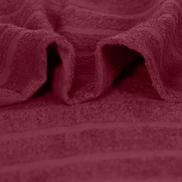 Pack_of_2_Navy_and_Burgundy_Solid_250_GSM_100%_Cotton_Bath_Towels