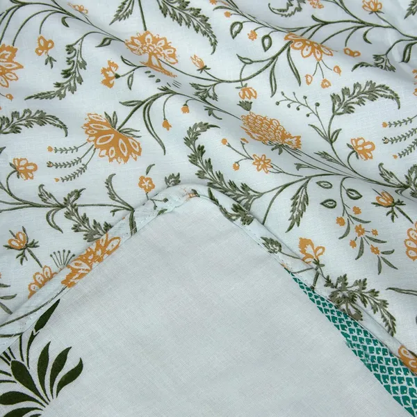 Cotton_Reversible_Single_Dohar,_Lightweight_AC_Blanket_for_All_Weather_Use_|_Botanical_Fusion_-_Celest_Blue,_Green_&_Mustard