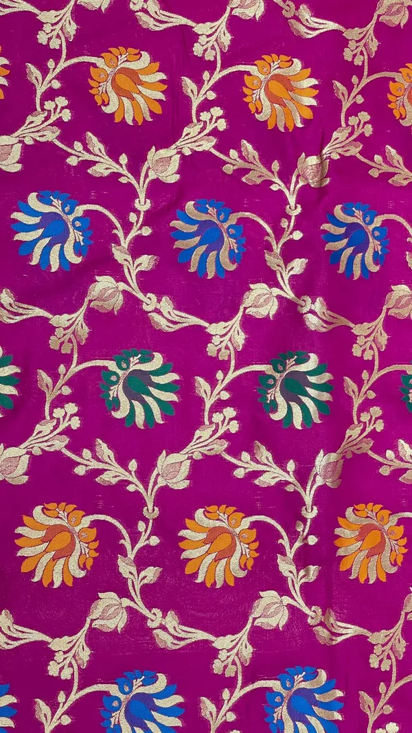 Humairah_Presents_Purple_Katan_Silk_Floral_Mina_Zari_Jaal_Boota_with_Banarasi_Zari_Border_and_Purple_Blouse
