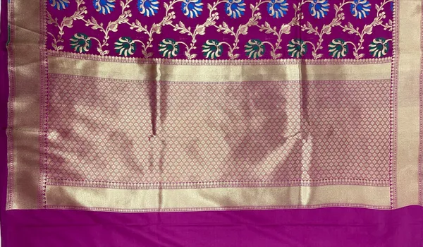 Humairah_Presents_Purple_Katan_Silk_Floral_Mina_Zari_Jaal_Boota_with_Banarasi_Zari_Border_and_Purple_Blouse