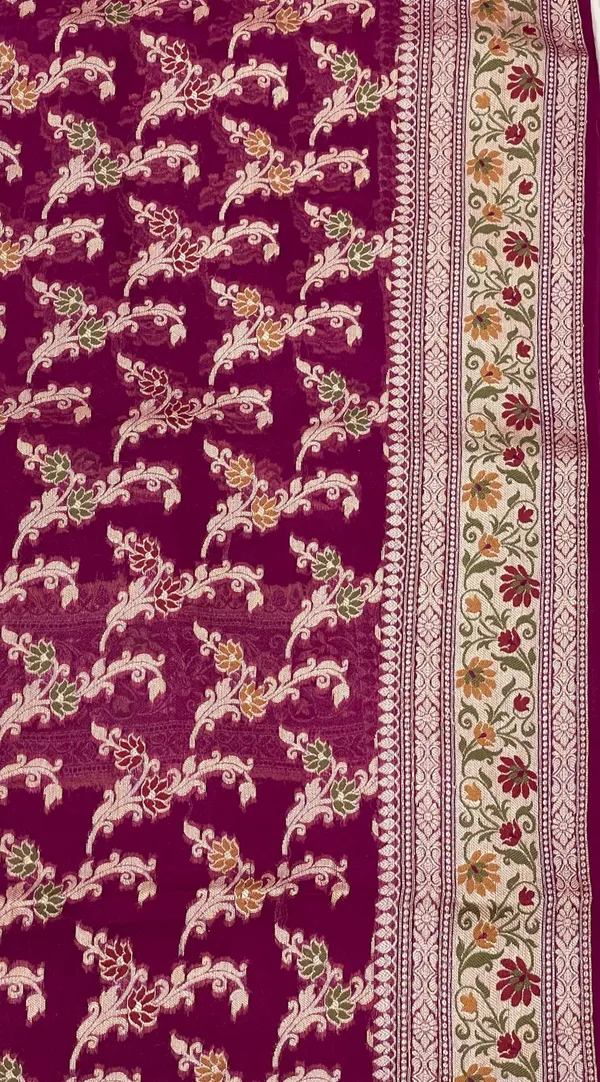 Humairah_Presents_Pure_Handloom_Purple_Chiffon_Alfi_Mina_Zari_Jaal_Minakari_Zari_Border_and_Floral_Big_Boota_Mina_Pallu_Saree_with_Purple_Blouse