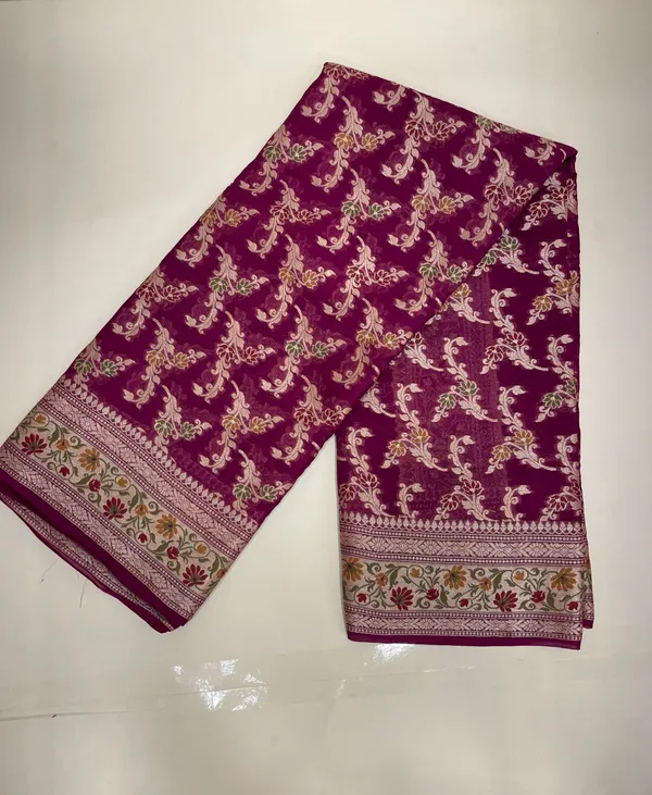 Humairah_Presents_Pure_Handloom_Purple_Chiffon_Alfi_Mina_Zari_Jaal_Minakari_Zari_Border_and_Floral_Big_Boota_Mina_Pallu_Saree_with_Purple_Blouse