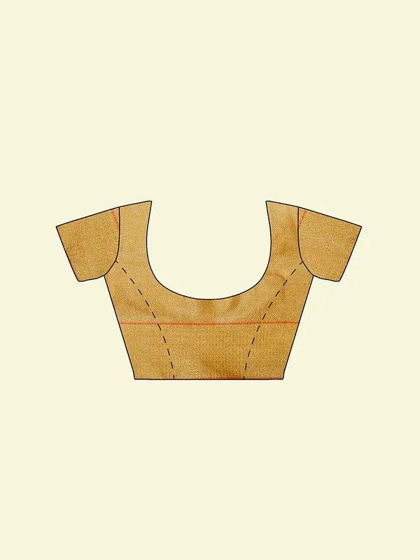 Yellow_Cotton_Blend_Banarasi_Sarees_For_Women