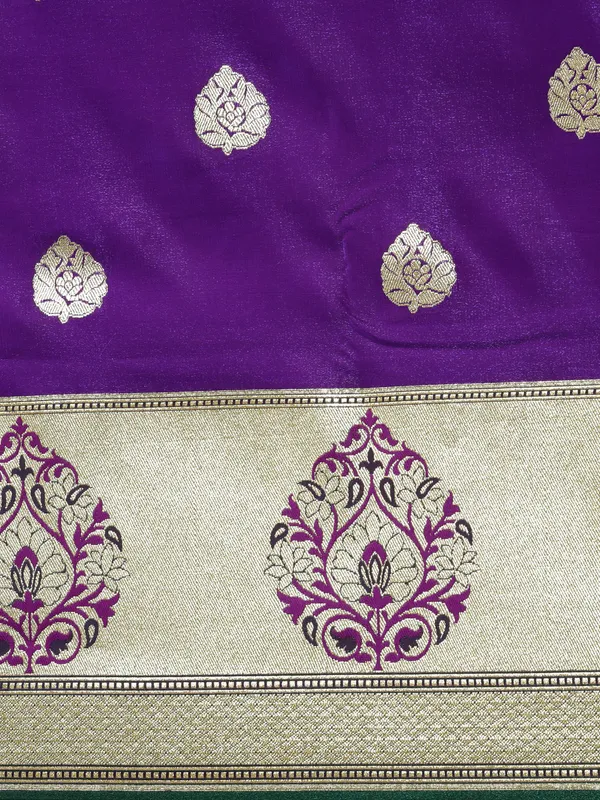 Purple_Satin_Silk_Banarasi_Sarees_For_Women