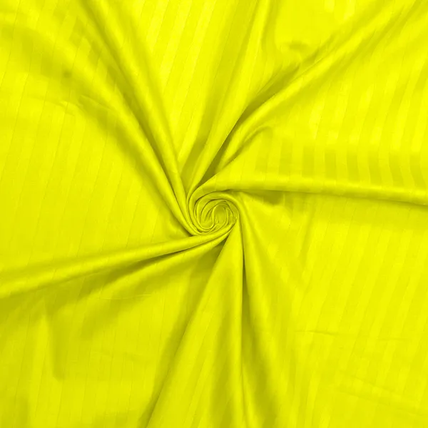_100%_Cotton_220_TC_Italian_Stripes_Flat_King_Size_Bedsheet_With_2_Pillow_Cover_(108_x_108_Inch,_YELLOW)