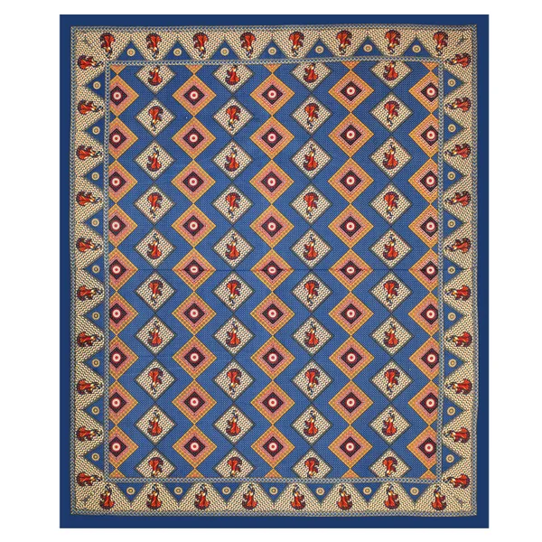 _100%_Cotton_King_Jaipuri_Prints_Flat_Bedsheet_(Pack_of_1,_Multicolor)