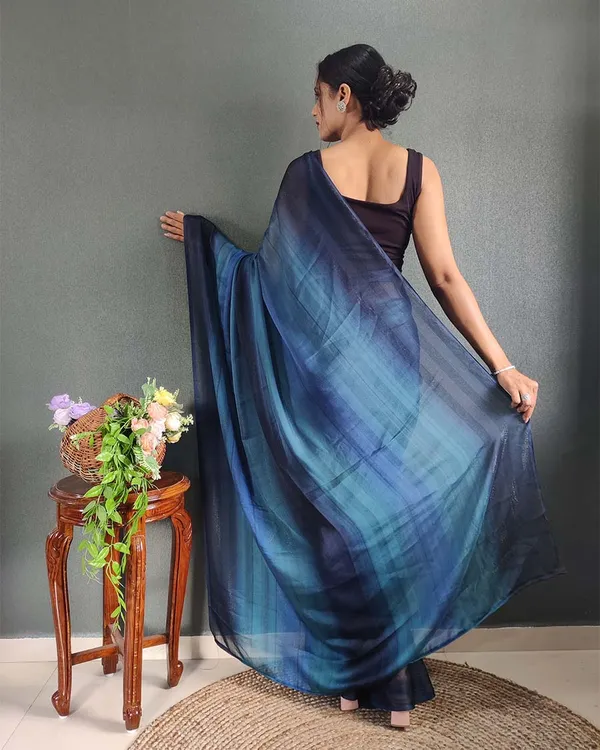 Rama_Colour_1-Minute_Ready_To_Wear_Naylon_Saree_With_Blouse_Piece