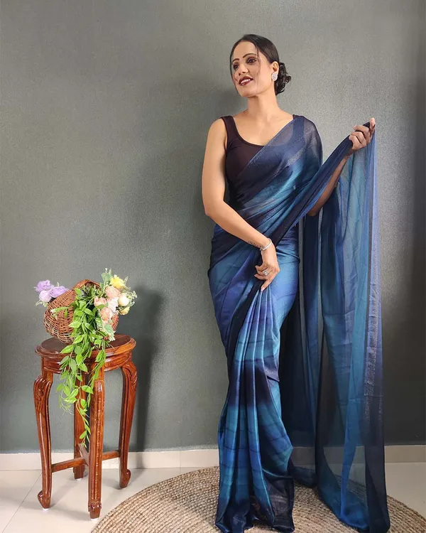 Rama_Colour_1-Minute_Ready_To_Wear_Naylon_Saree_With_Blouse_Piece