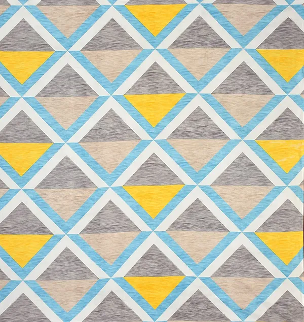 Glace_Cotton_Flat_Bedsheet_for_Single_Bed_with_One_Pillow_Cover_-_60x90_Inches_-_Yellow_and_Grey