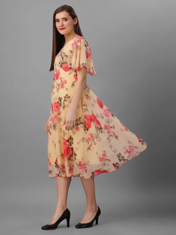 Yellow_&_Red_Floral_Georgette_Maxi_Dress