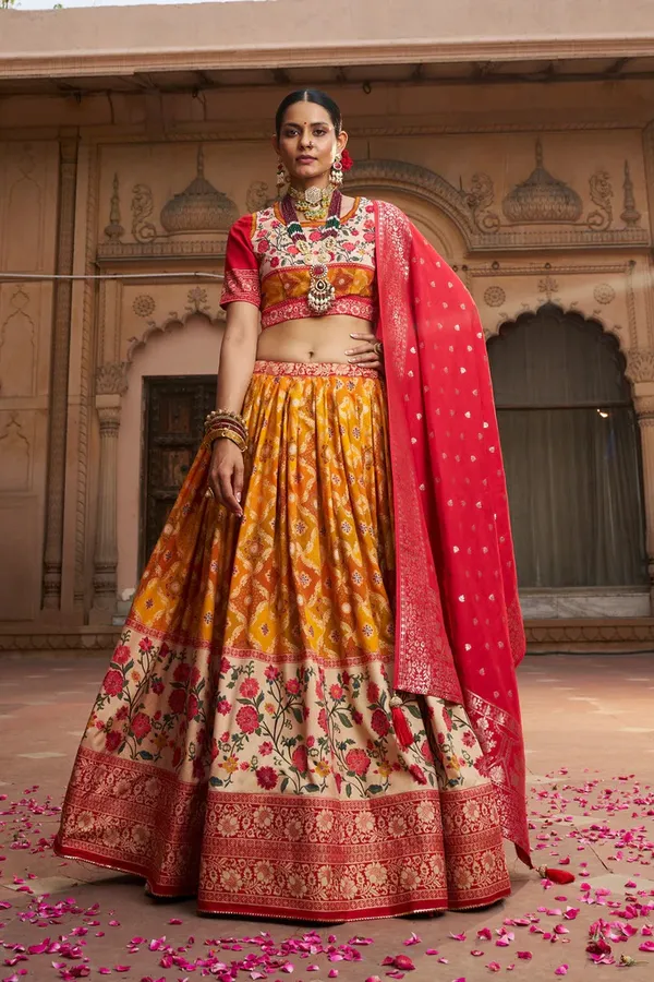 Yellow_Premium_&_Elegant_Dola_Silk_Lehenga_Choli_For_Women