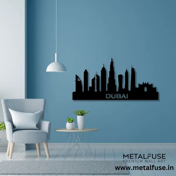 Wooden_Wall_Art_for_Home_Decoration__|_Dubai_Skyline__|_Black
