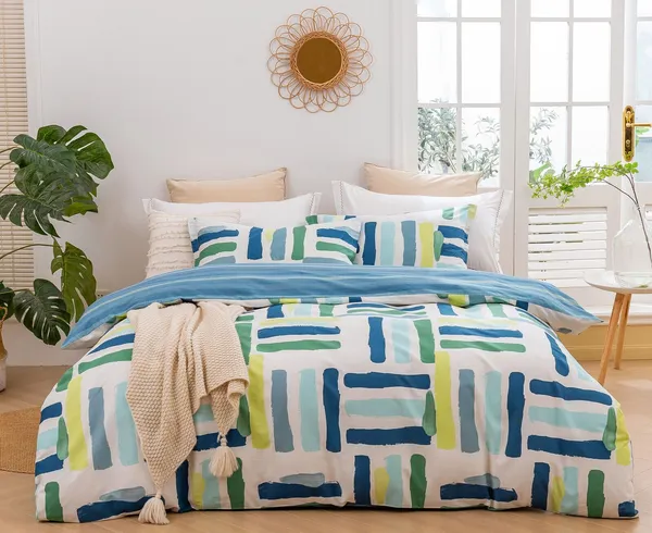 Supersoft_Cotton_220TC_Combo_of_8_Pcs_Diwan_Set_Covers_and_Double_Bed_Bedsheet_with_2_Pillow_Covers_-_Multicolor