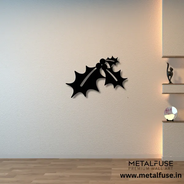 Wooden_Wall_Art_for_Home_Decoration__|_Mistletoe__|_Black