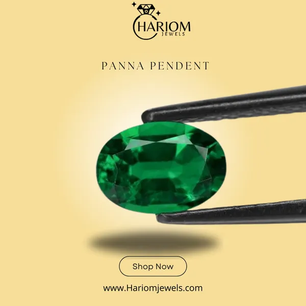 7.25_Ratti__Panna_Stone___Created_Stone_Emerald_Ring_Adjustable_Woman_Man_Ring_With_Lab_Certificate