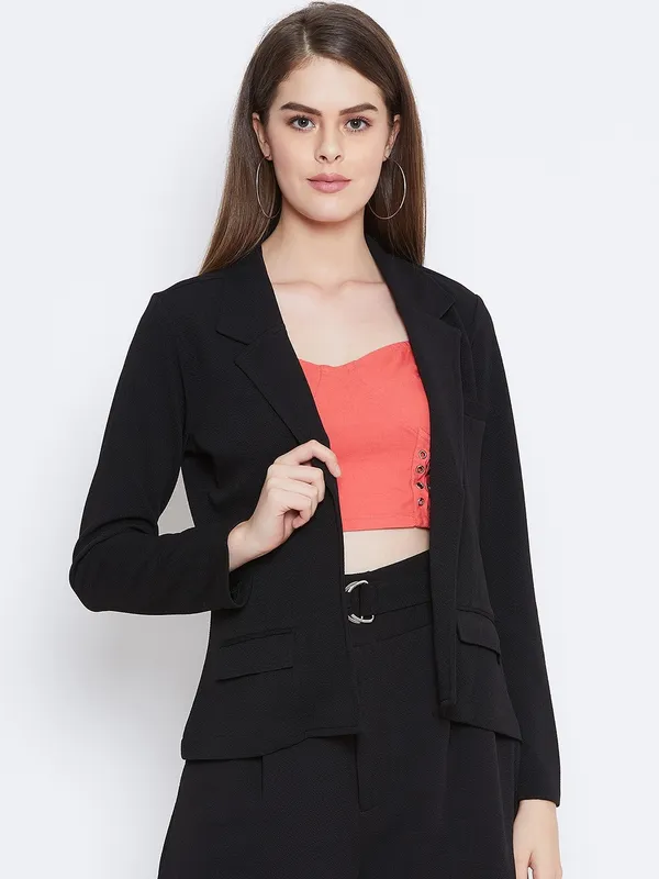 Black_Polyster_Blend_Coat_For_Women