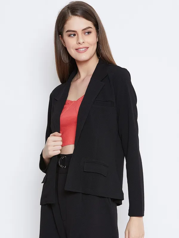 Black_Polyster_Blend_Coat_For_Women
