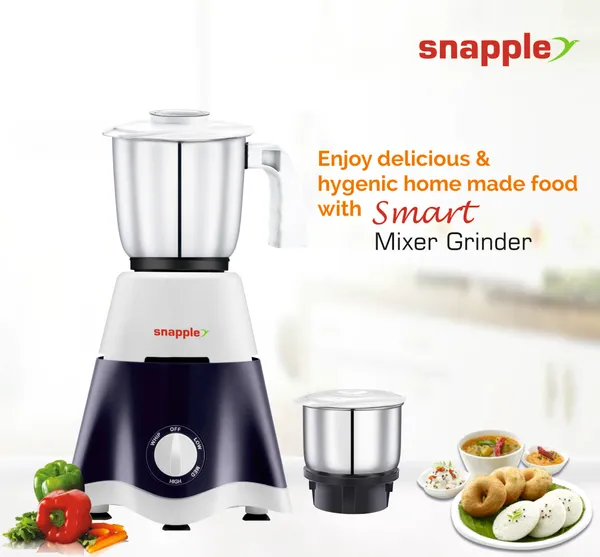 Premium_Mixer_Grinder_|_550_Watts_|_2_Jars_|_White_&_Blue