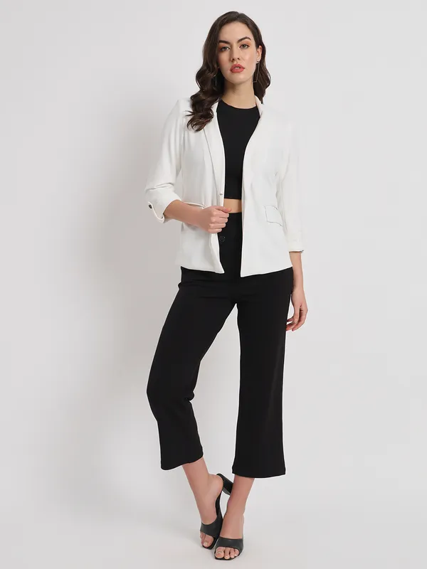 Zastraa_Off_White_Single-Breasted_Peaked_Lapel_Collar_Casual_Blazer