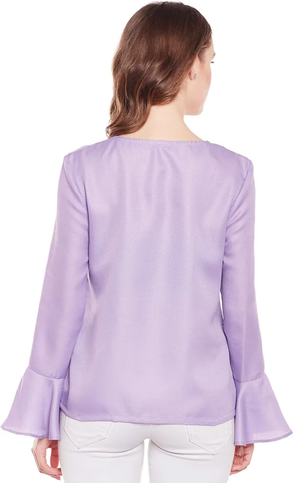 Purple_Polycotton_Coat_For_Women