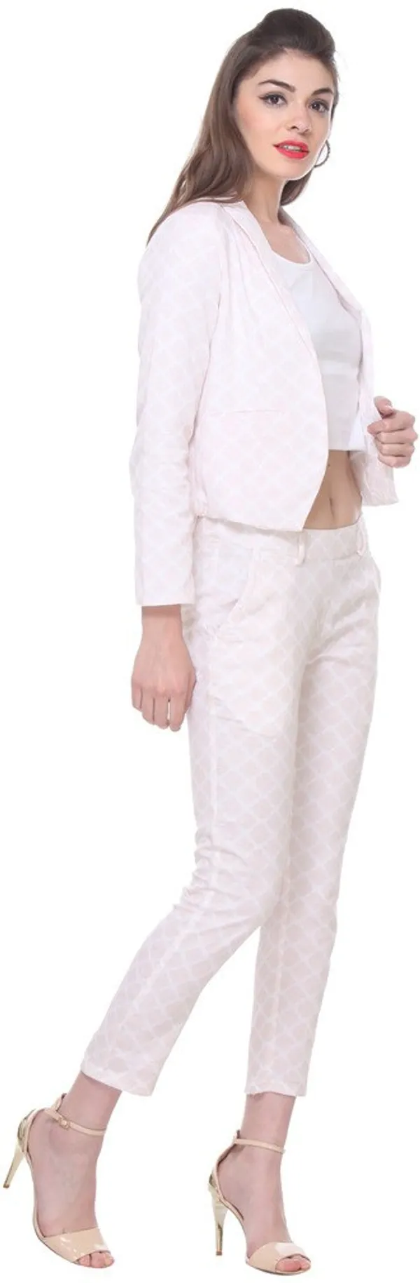 White_Cotton_Blend_Top_For_Women