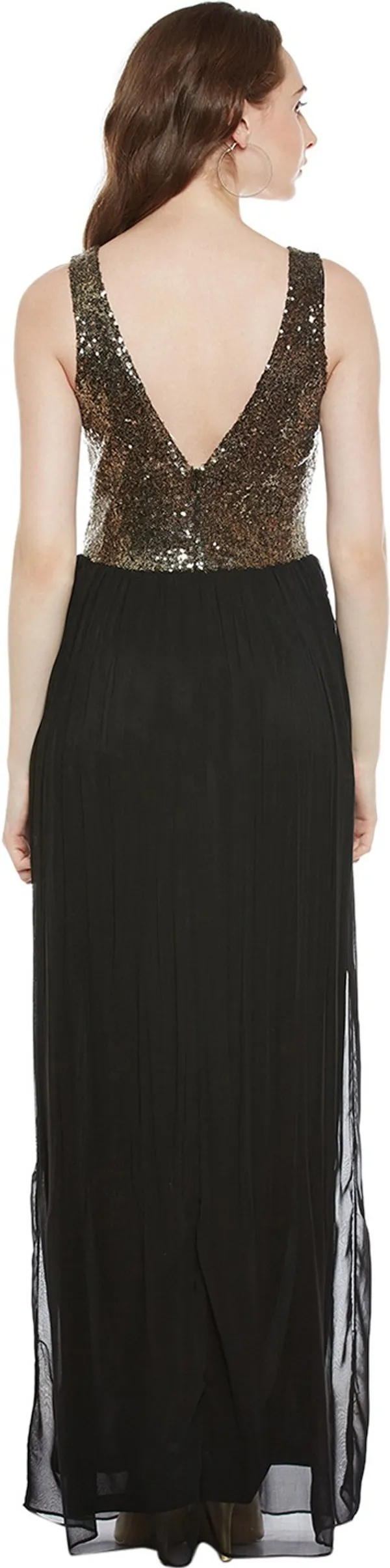 Zastraa_Women_Black_Embellished_Maxi_Dress