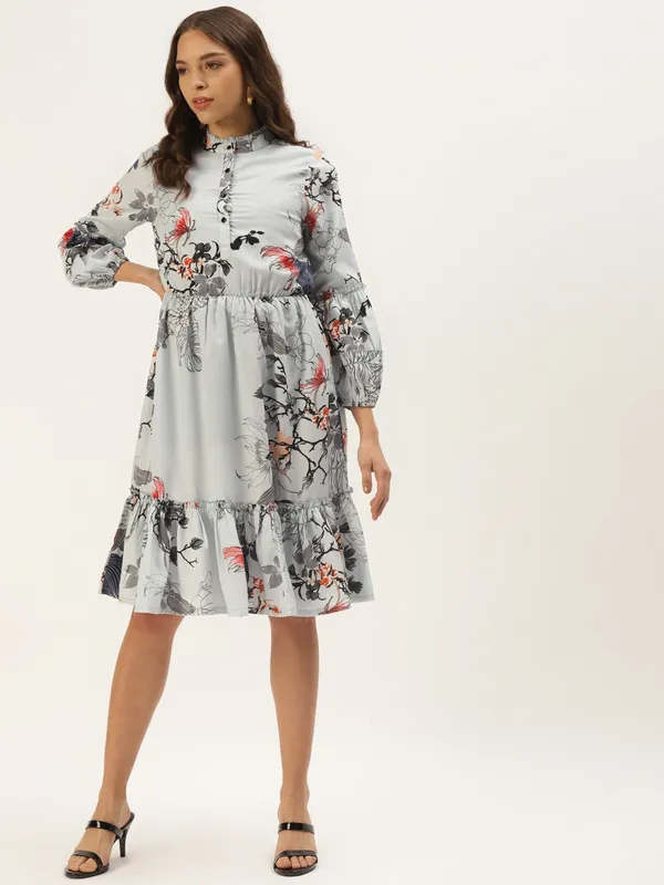 Grey_Crepe_Dress_For_Women