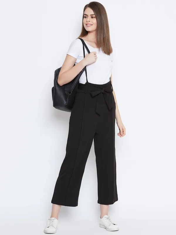 Black_Polyester_Dungaree_For_Women