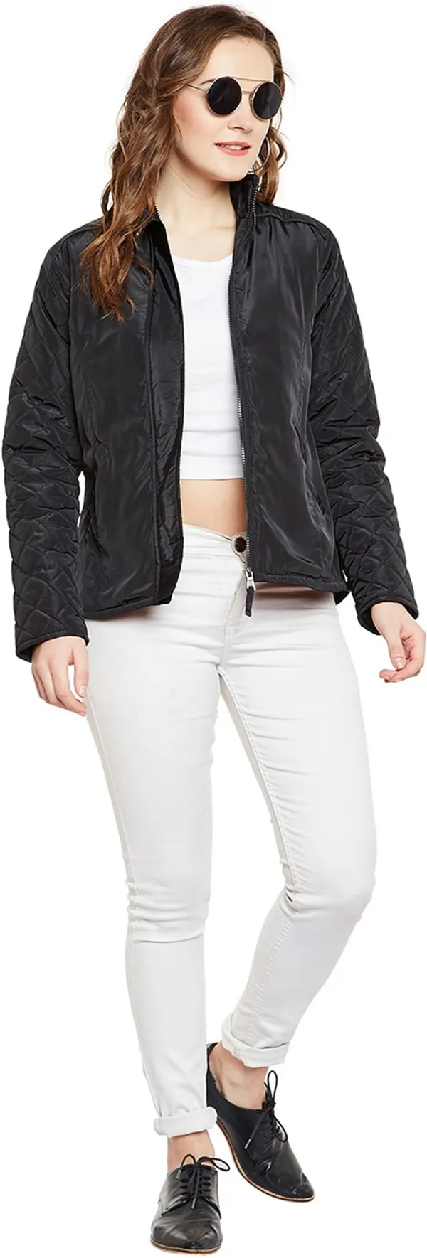 Black_Polyester_Jacket_For_Women