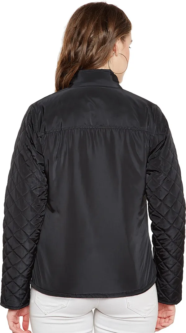 Black_Polyester_Jacket_For_Women