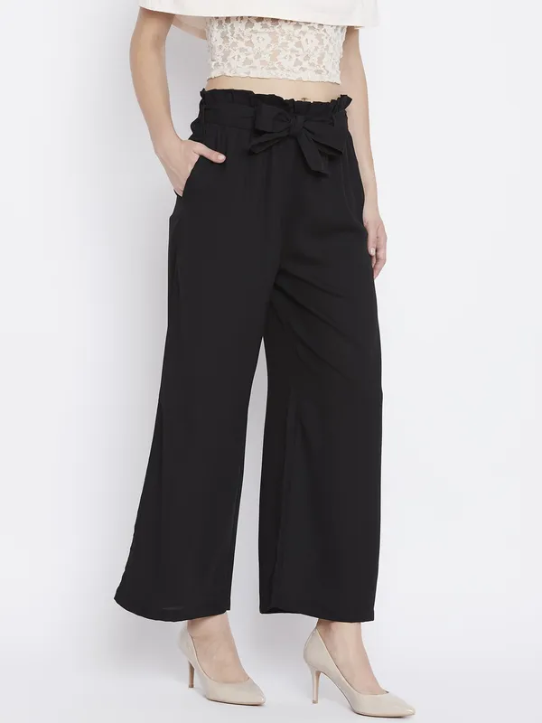 Zastraa_Relaxed_Women_Black,_Black_Trousers