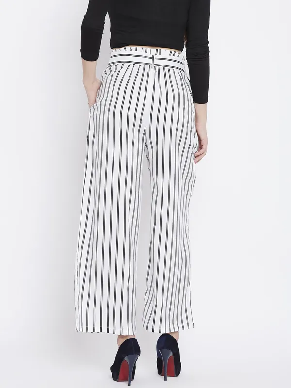 White_Viscose_Rayon_Trouser_For_Women
