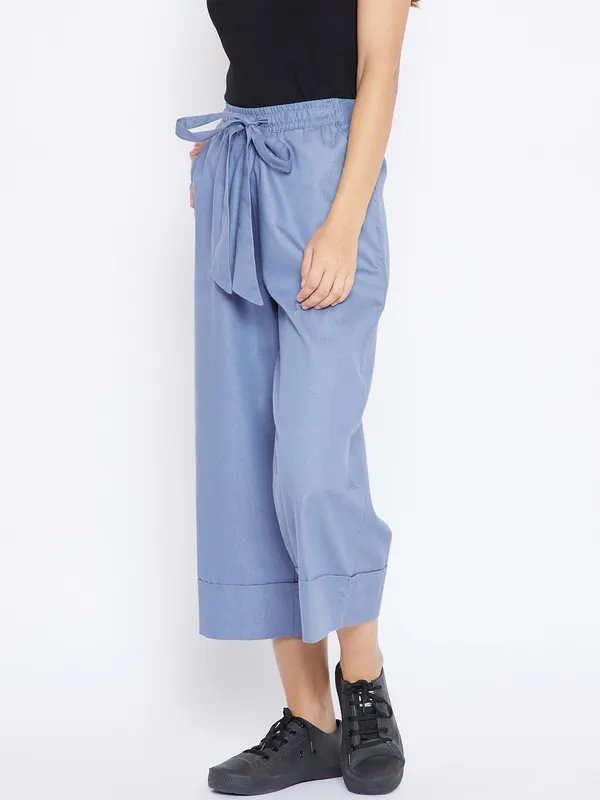 Zastraa_Relaxed_Women_Blue,_Blue_Trousers
