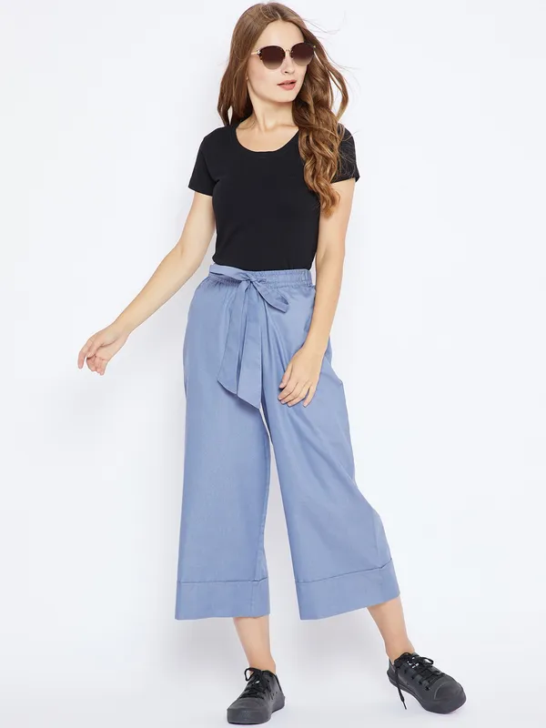 Zastraa_Relaxed_Women_Blue,_Blue_Trousers