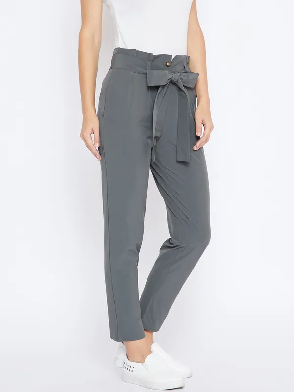 Grey_Viscose_Rayon_Trouser_For_Women