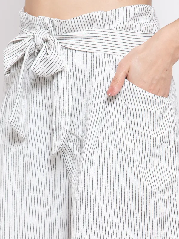 White_Pure_Cotton_Short_For_Women