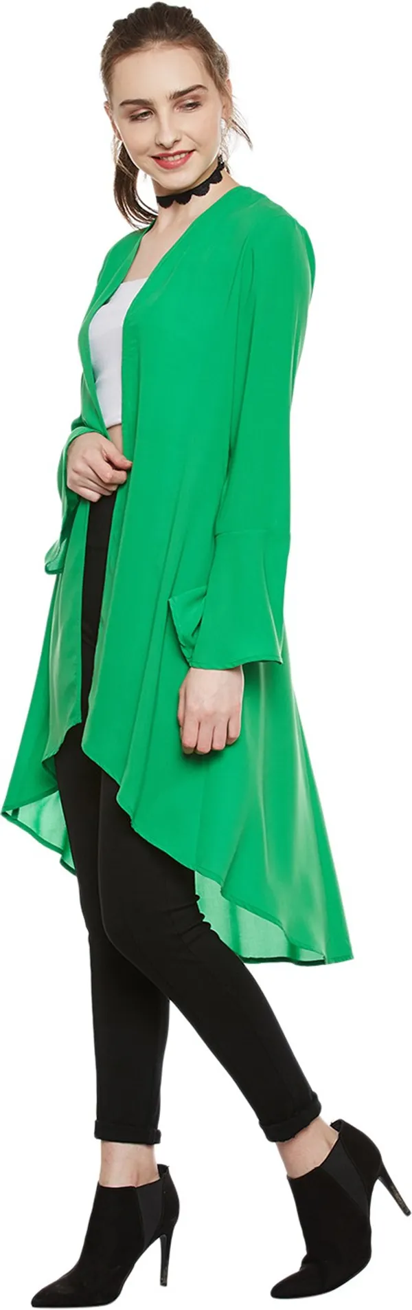 Zastraa_Green_High_Low_Shrug