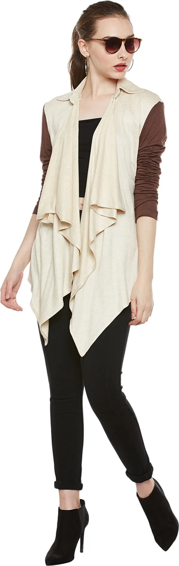 Beige_Viscose_Shrug_For_Women