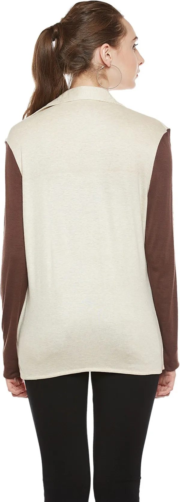 Beige_Viscose_Shrug_For_Women