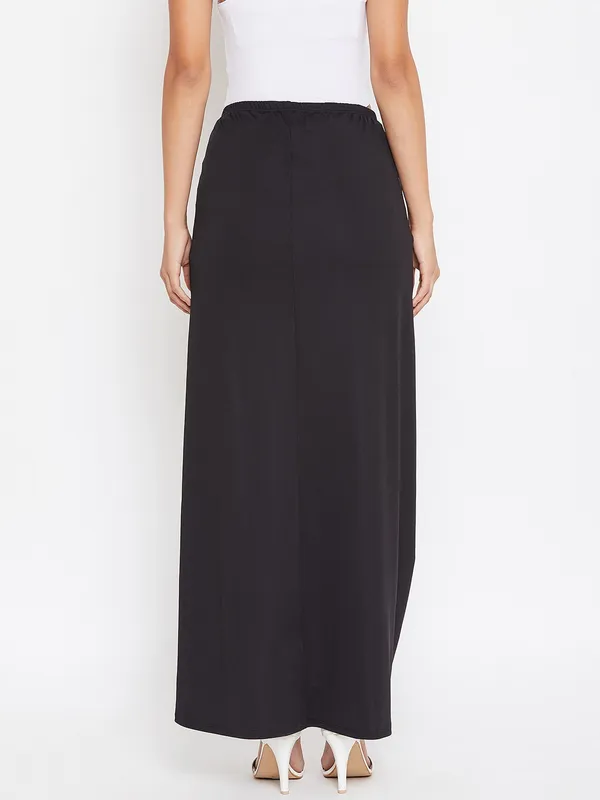 Black_Polyester_Skirt_For_Women