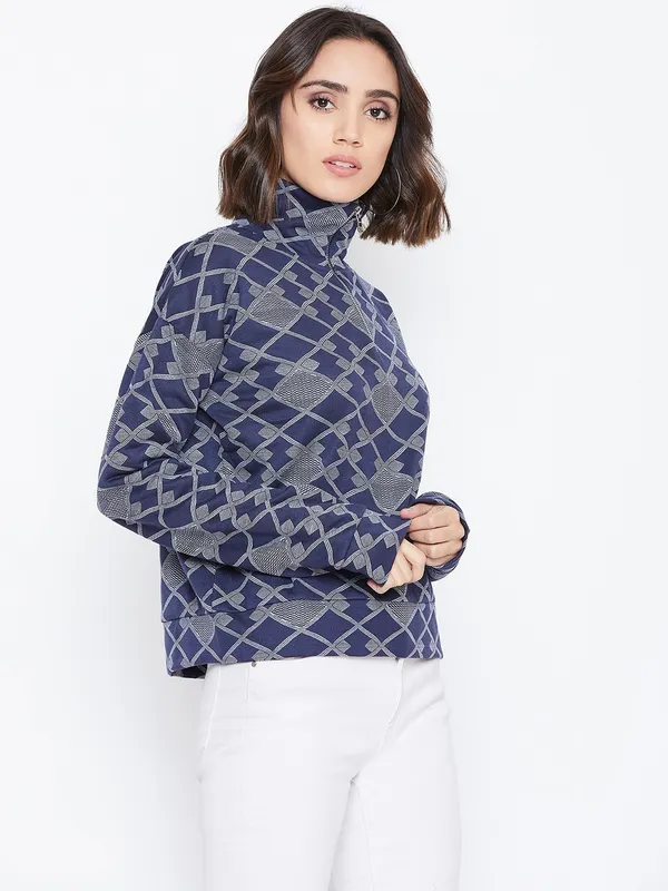 Blue_&_Grey_Polyester_Sweatshirt_For_Women