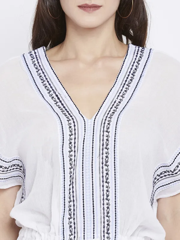 White_Pure_Cotton_Top_For_Women
