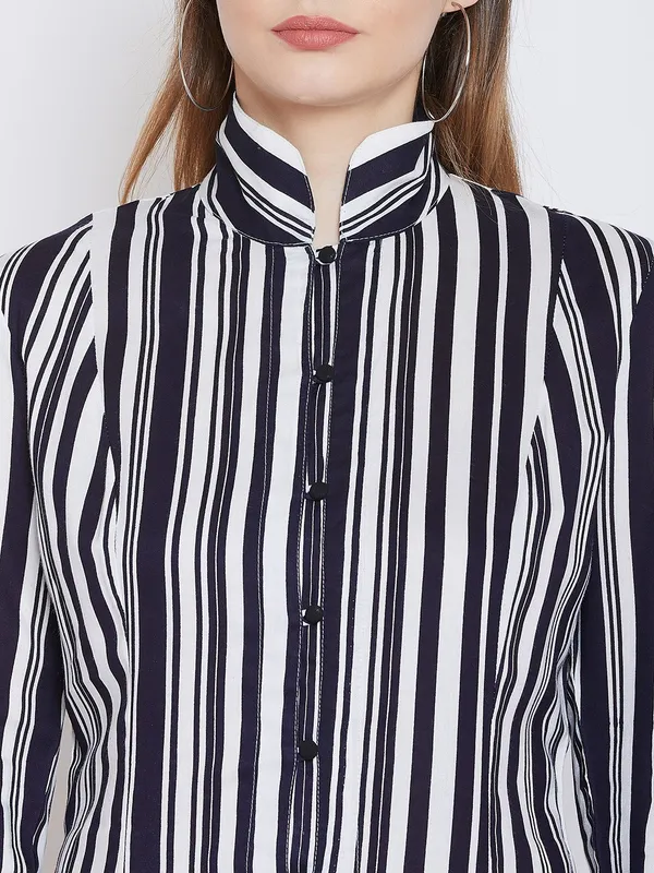 White_Polyester_Top_For_Women