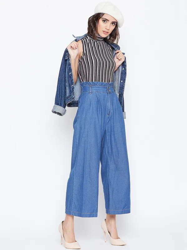 Black_Polyester_Top_For_Women