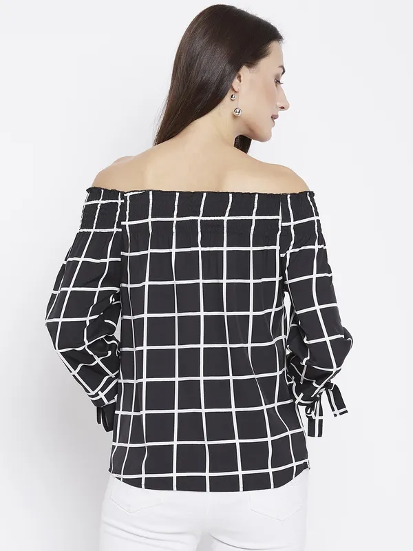 Black_Viscose_Rayon_Top_For_Women