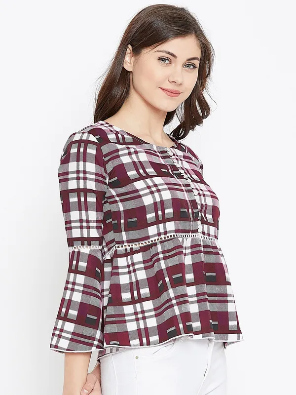 Multicolor_Polyester_Top_For_Women