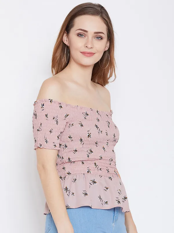 Pink_Viscose_Rayon_Top_For_Women