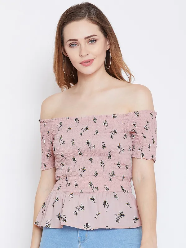 Pink_Viscose_Rayon_Top_For_Women