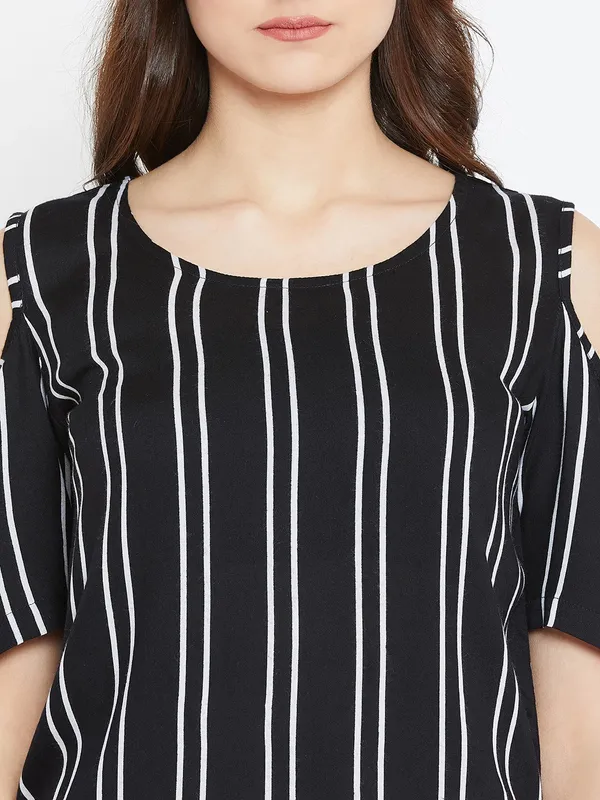 Black_Viscose_Rayon_Top_For_Women